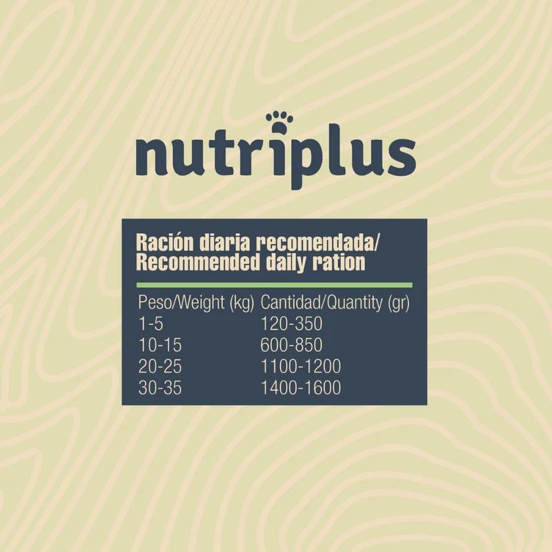 NUTRIPLUS PERROS COMIDA HUMEDA CONEJO 6x400 GR