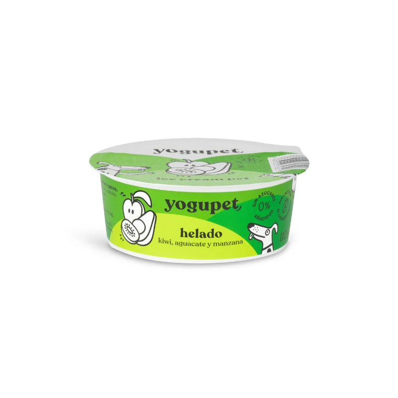 YOGUPET HELADO PERRO Y GATO FRUTOS VERDES 4X110GR