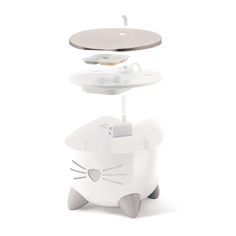 FUENTE 2,5 L CATIT PIXI ACERO INOXIDABLE