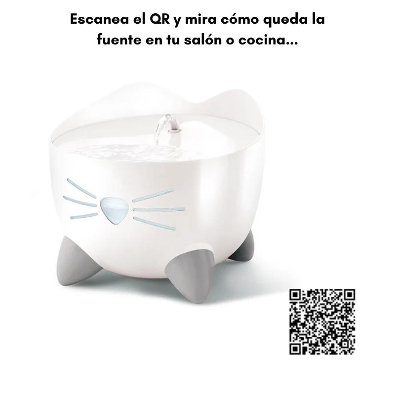 FUENTE 2,5 L CATIT PIXI DE COLORES