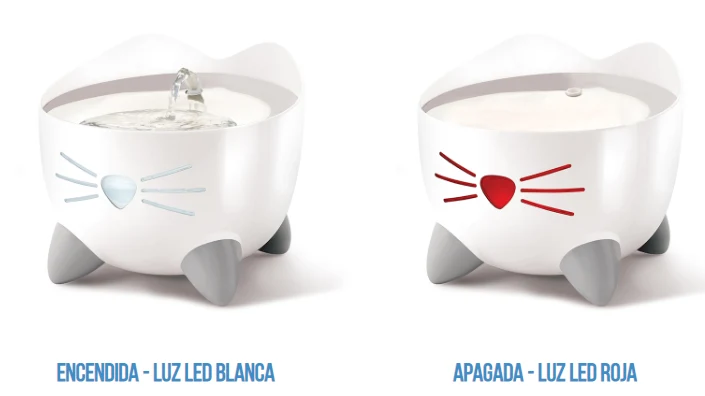 FUENTE 2,5 L CATIT PIXI DE COLORES