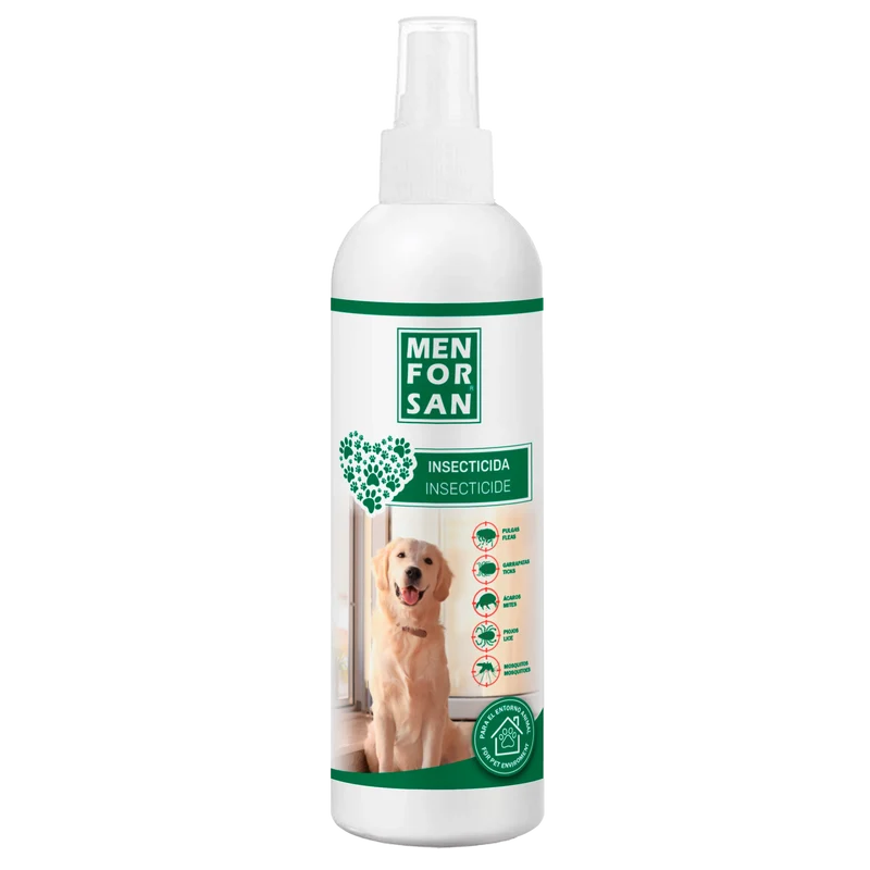 Menforsan Insecticida para el Entorno de Perros | Tetrametrina y Permetrina