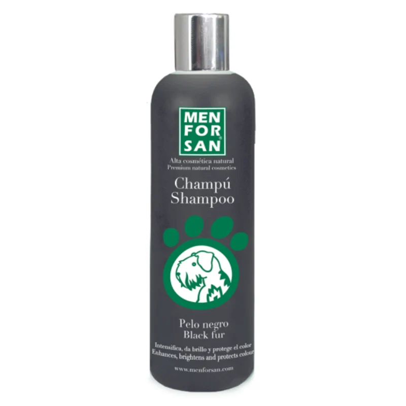 CHAMPÚ PARA PERROS PELO NEGRO MENFORSAN