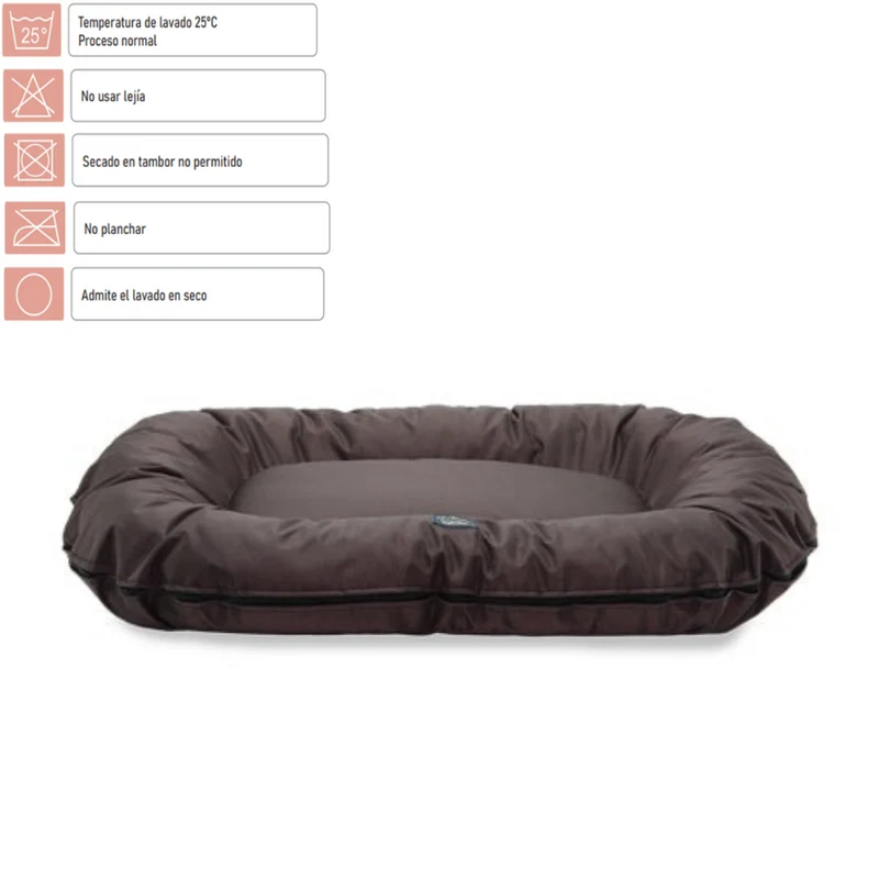 COLCHON PERROS TRUFA IMPERMEABLE MARRON YAGU
