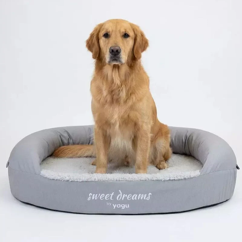 CAMA PERRO VISCOELASTICA YAGU GRIS