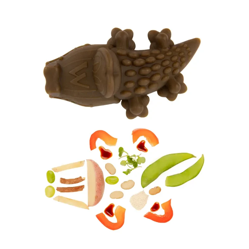 Whimzees Cocodrilo Mix Bolsa 360 g Snack Dental para Perros