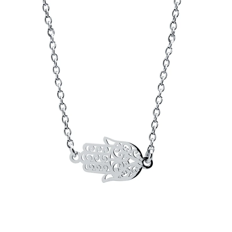 Collar Mano de Fátima de Plata 925