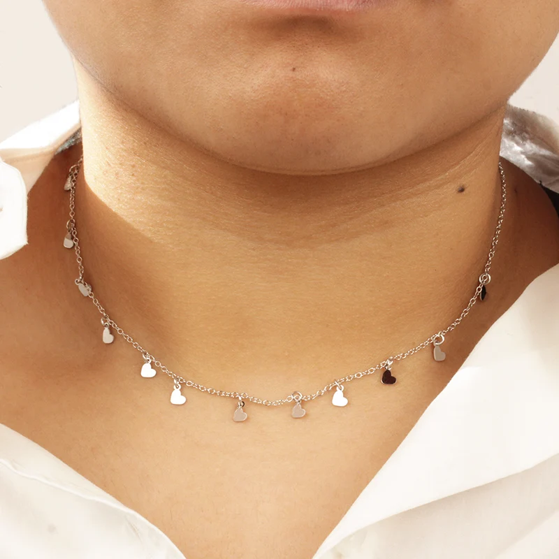 Collar Heart de Plata 925 Personalizado