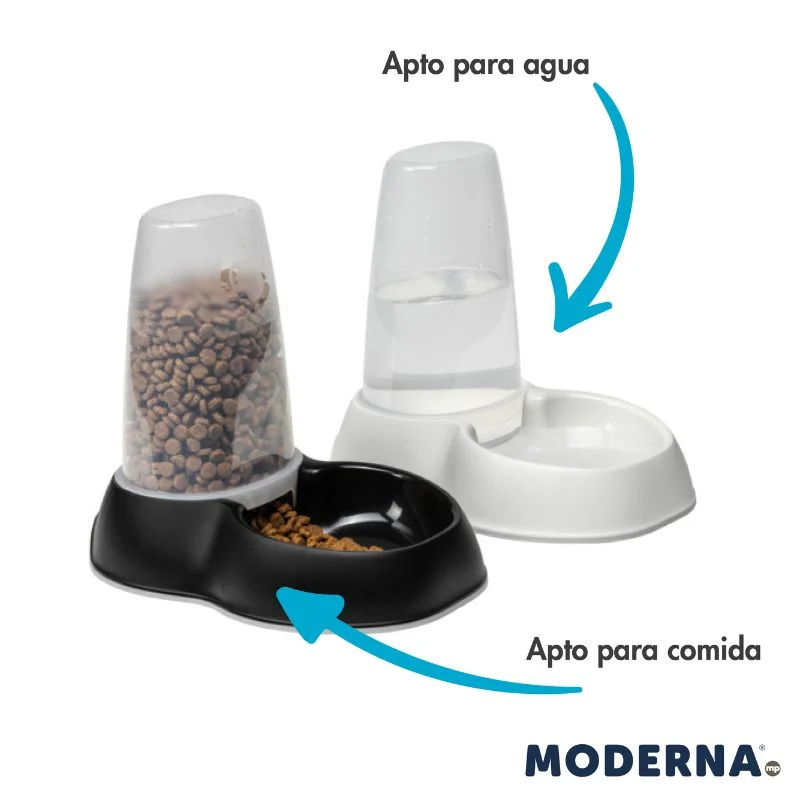 TOLVA COMEDERO BEBEDERO PARA PERROS SENSIFLO 1,5 L