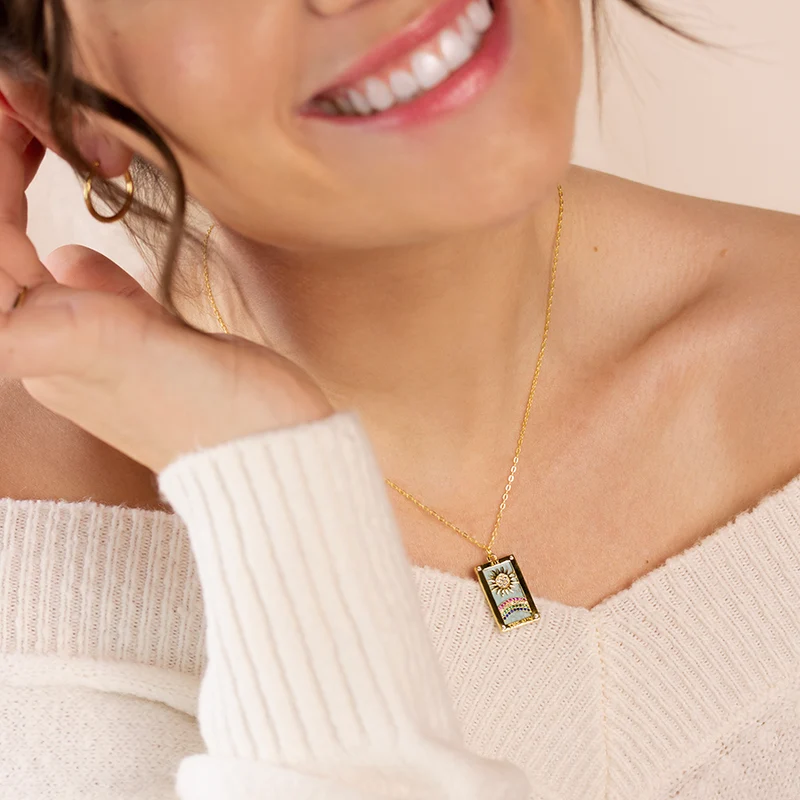 Collar Le Tarot El Sol de Plata 925