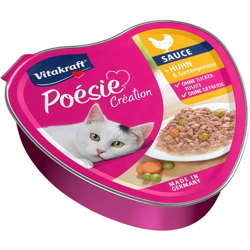Vitakraft Cat Poesie En Salsa 85 g Pollo y Verduras