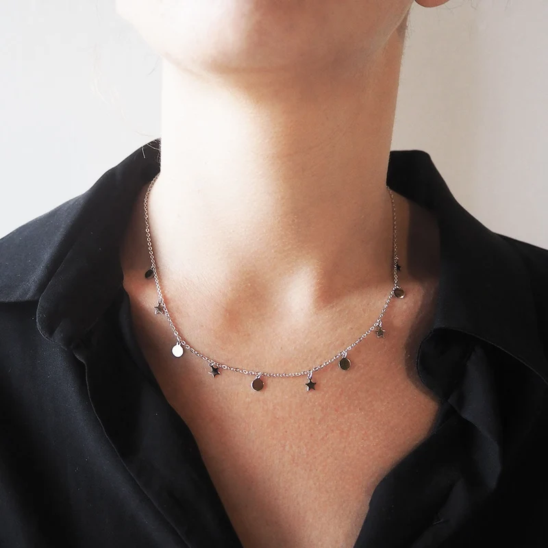 Collar Starlight Charms de Plata 925 Personalizado