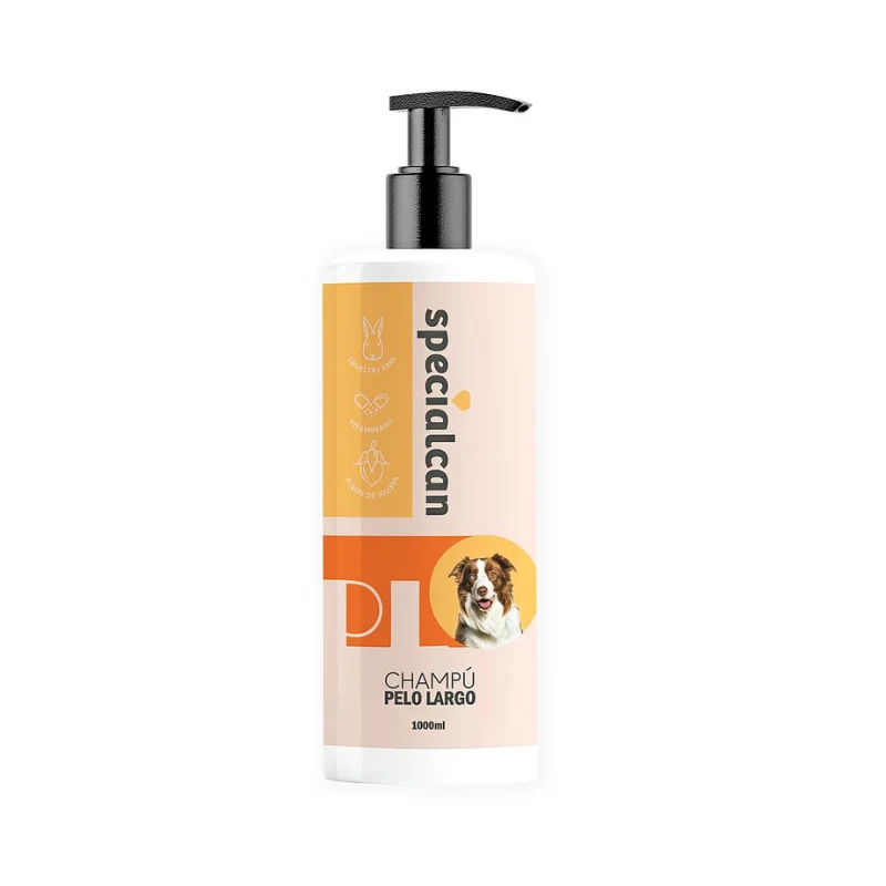 SPECIALCAN CHAMPU PARA PERROS PELO LARGO JOJOBA