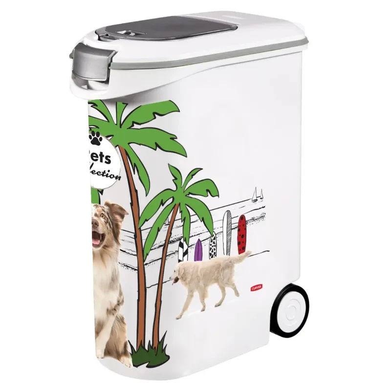 Contenedor Pienso Perros con Ruedas Curver 20 kg