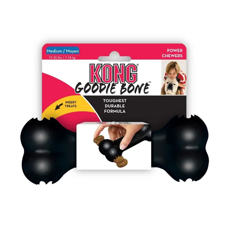 KONG Goodie Bone Extreme Negro(10012)