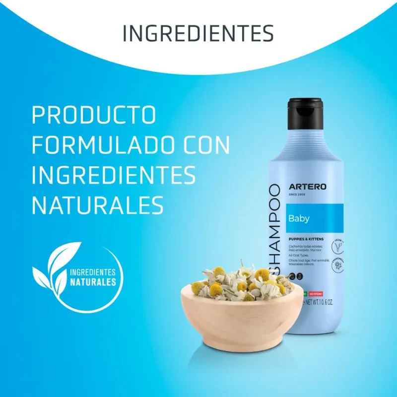 Champú Baby para Perros 250 ml Artero