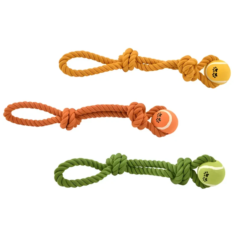 Cuerda Dental Nudo+1Pelota 45 cm-320 g