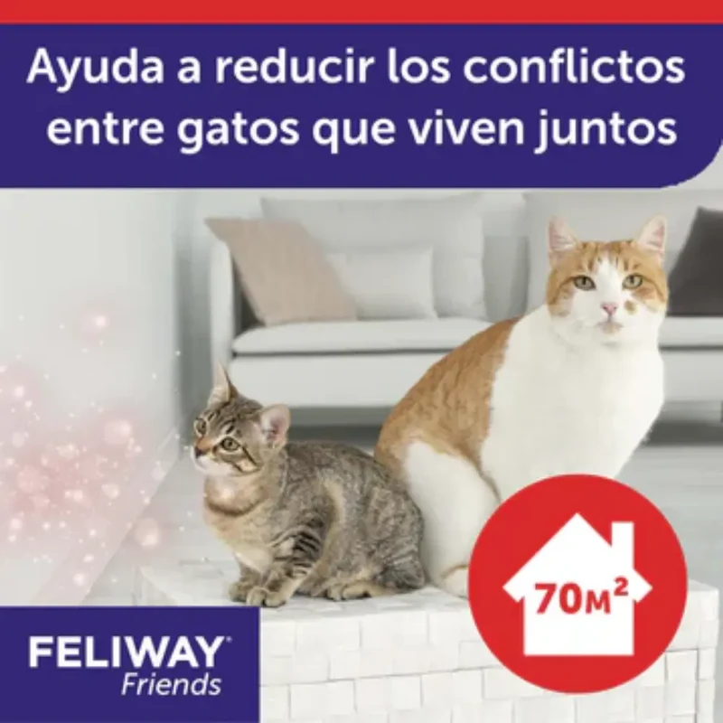 Feliway Friends Recambio 48 ml