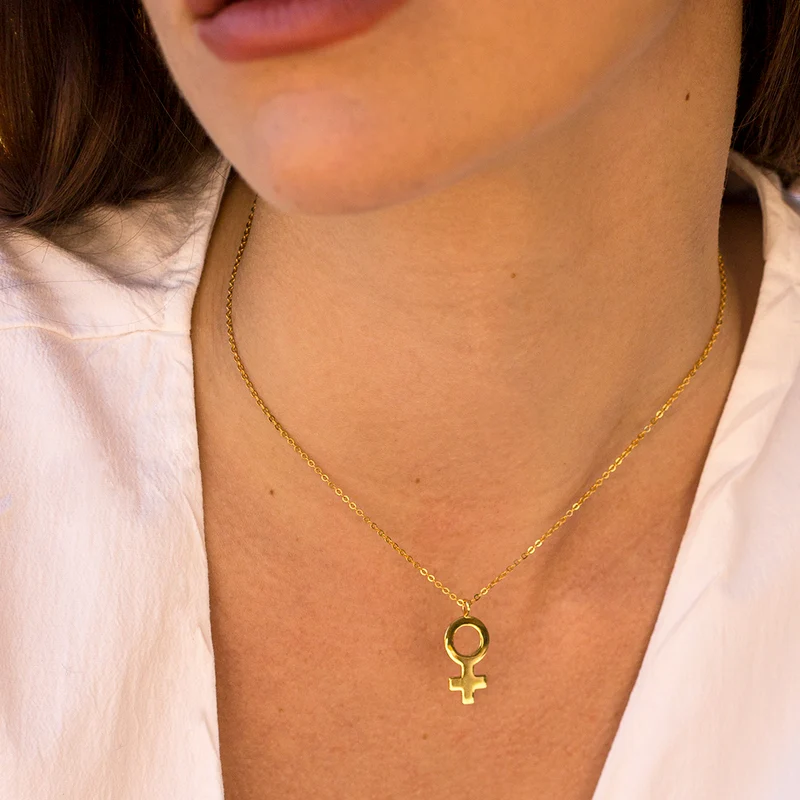 Collar Girl Power Forever de Plata 925