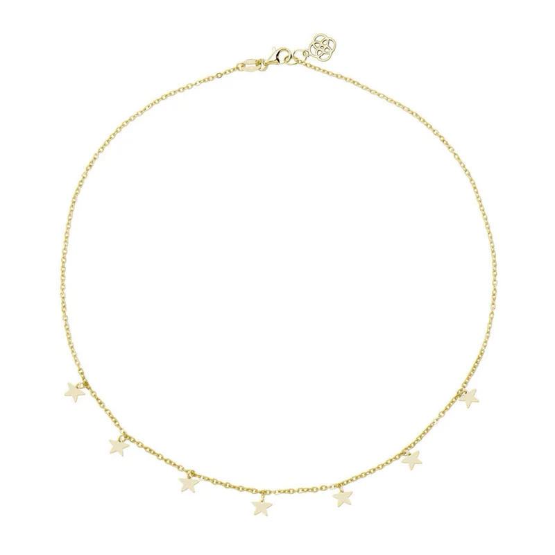 Collar Estrellas de Oro para Mujer