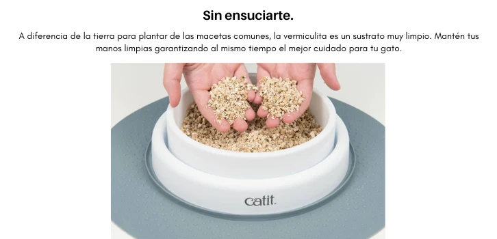 GERMINADOR HIERBA GATERA CATIT SENSES 2.0