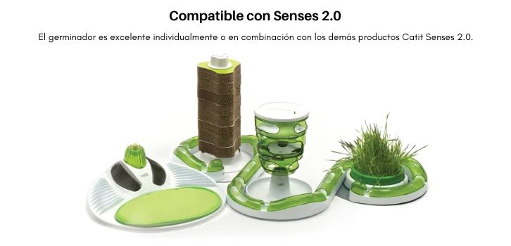 GERMINADOR HIERBA GATERA CATIT SENSES 2.0
