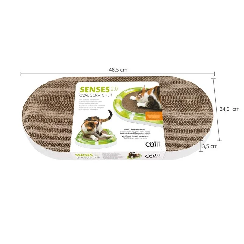 RASCADOR OVALADO CATIT SENSES 2.0