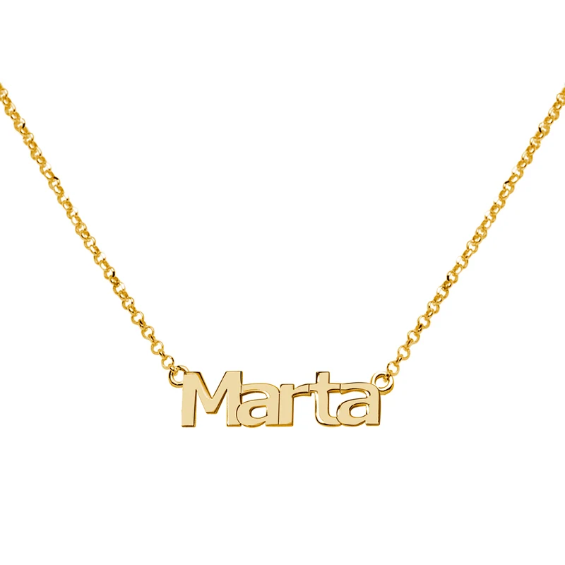 Collar de Plata 925 con Nombre Grabado