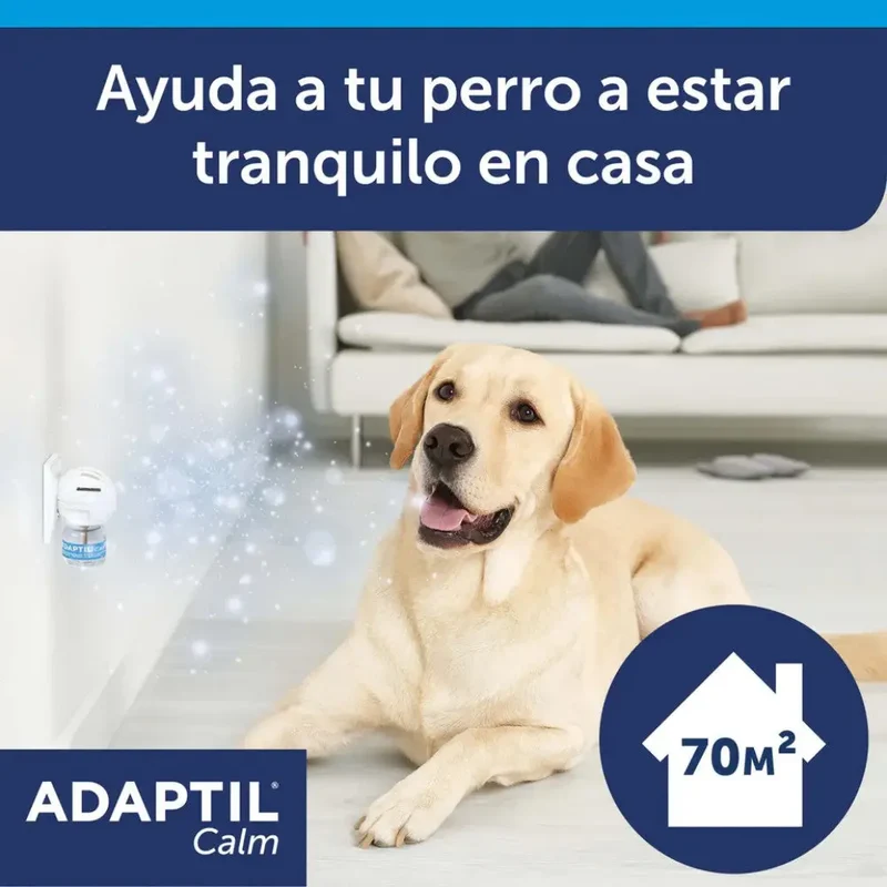 Adaptil Calm Difusor + Recambio 48 ml Reduce el Estrés en Perros