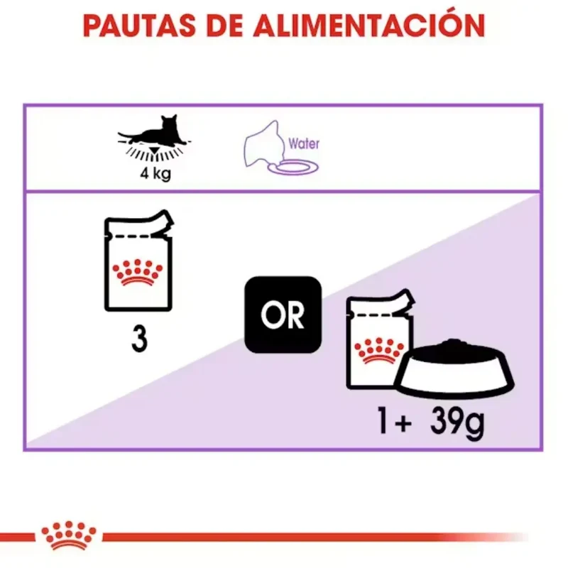 Royal Canin Sterilized Gelatina 85 g Comida Húmeda para Gatos Esterilizados