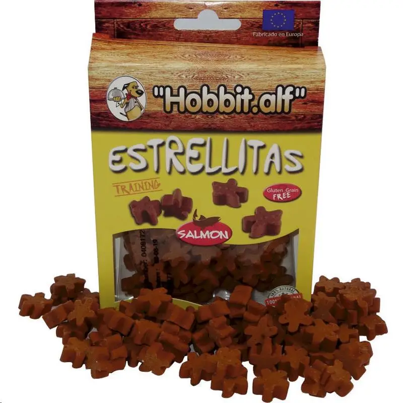 Hobbitalf Estrellitas Tiernas de Salmón Bolsa 100 g