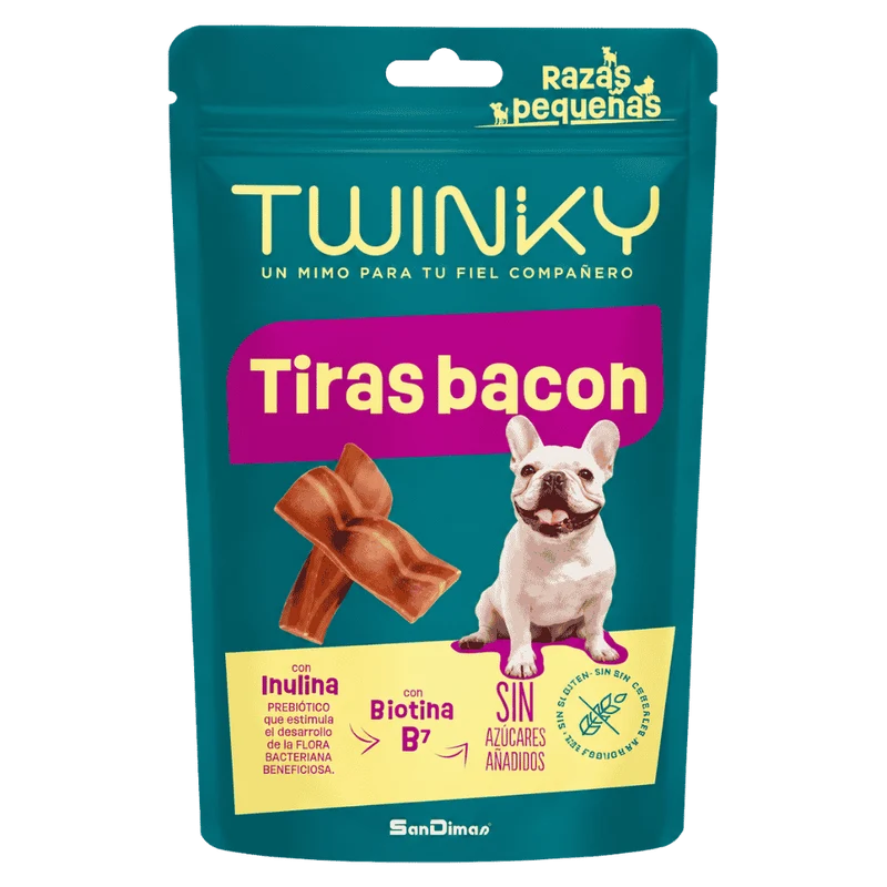 Twinky Tiras Bacon 100 g Snack para Perros