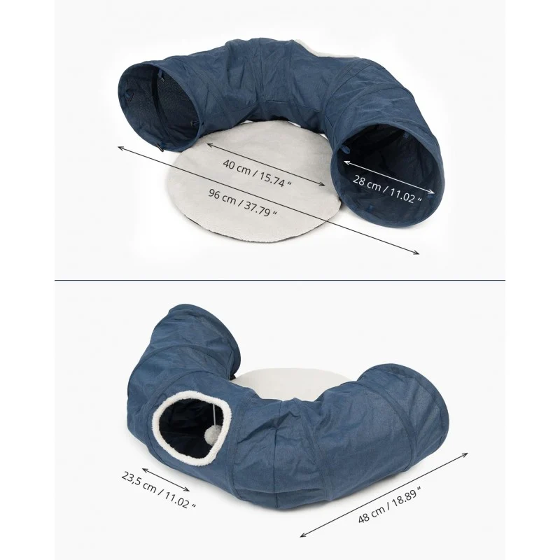 CATIT VESPER TÚNEL CON CAMA GATOS