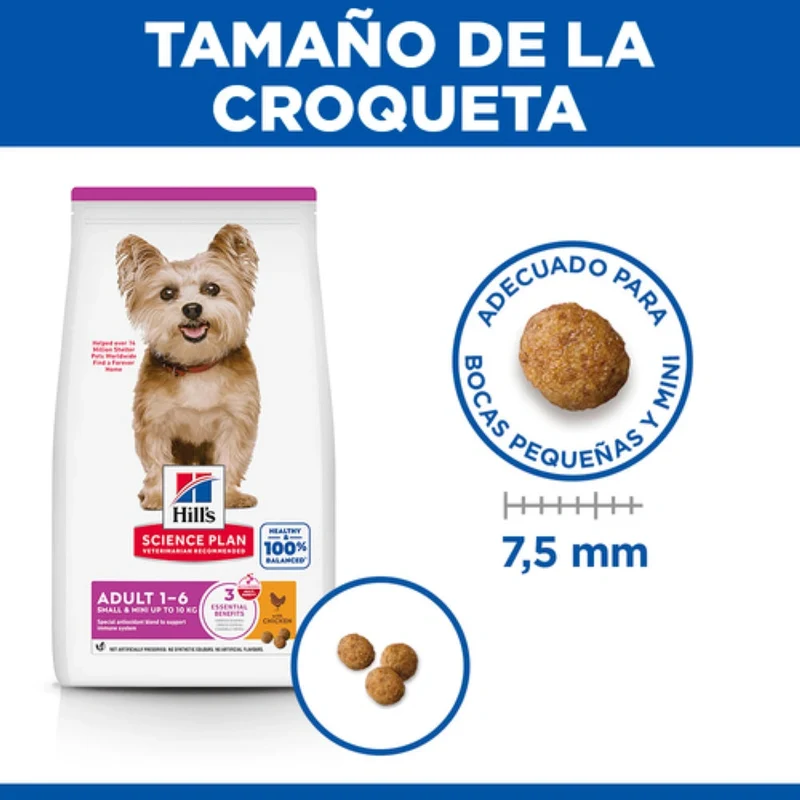 Hill'S Science Plan Adult Small & Mini Pollo 10 kg Alimento para Perros