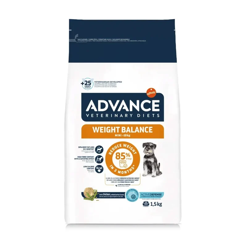 Advance Veterinary Diets Weight Balance Mini Pienso para Perros