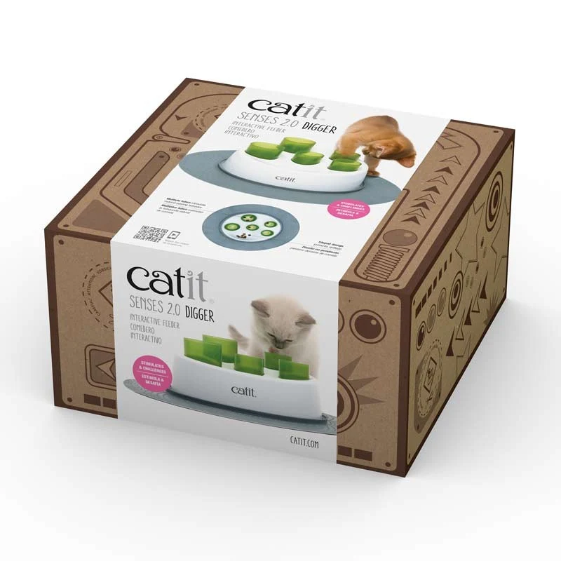 COMEDERO INTERACTIVO DIGGER CATIT SENSES 2.0