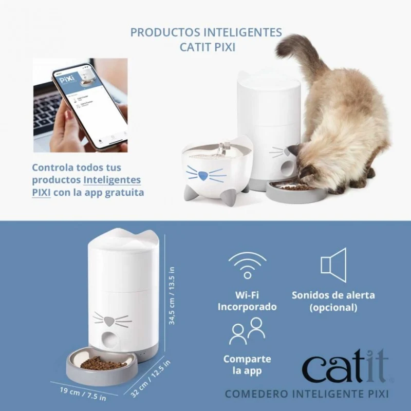 COMEDERO INTELIGENTE CATIT PIXI