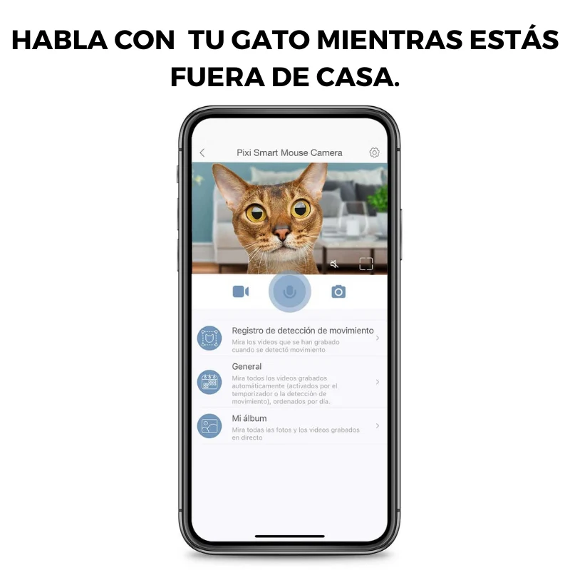 CAMARA RATON INTELIGENTE PARA GATOS CATIT
