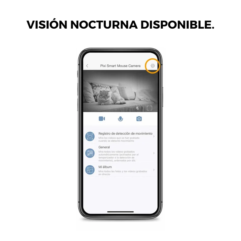 CAMARA RATON INTELIGENTE PARA GATOS CATIT