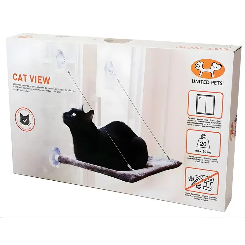 Tumbona Gato Para Ventana 37X47 cm Has 20 kg United Pets