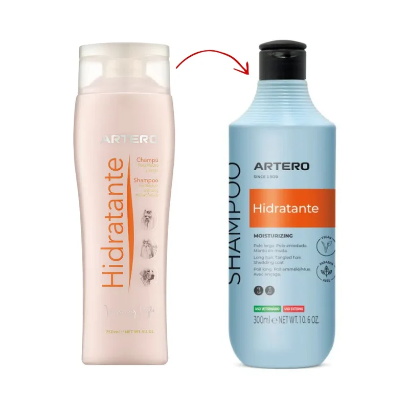 Champú Hidratante para Perros 250 ml Artero