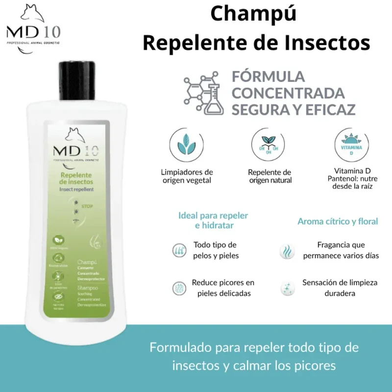Champú Antiparasitos 300ml Md10