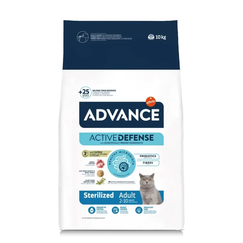 Advance Adult Sterilized Turkey Pienso de Pavo para Gatos