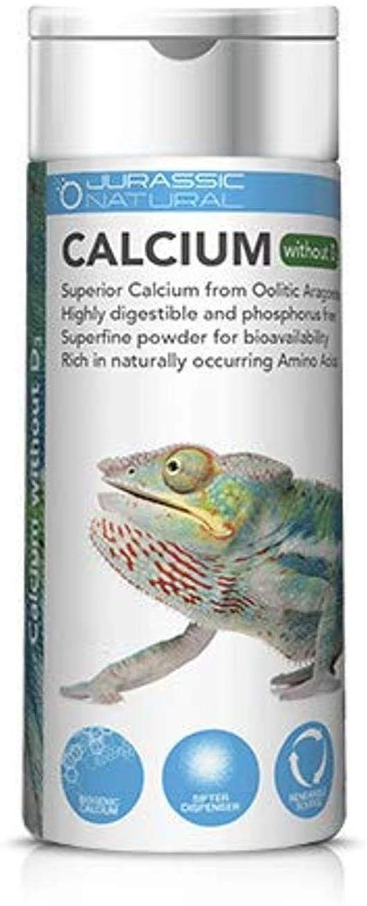 JurassicNatural Reptil Calcio sin D3 4OZ