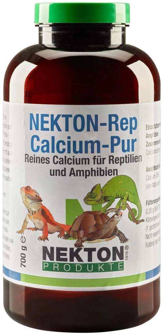 Nekton-Rep Suplemento de calcio puro para reptiles y anfibios