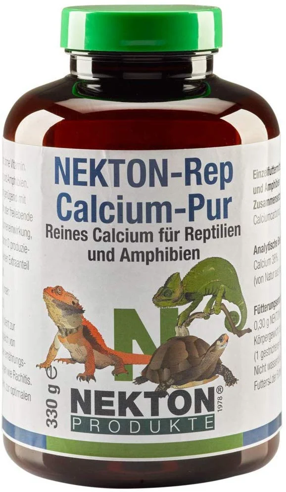 Nekton-Rep Suplemento de calcio puro para reptiles y anfibios