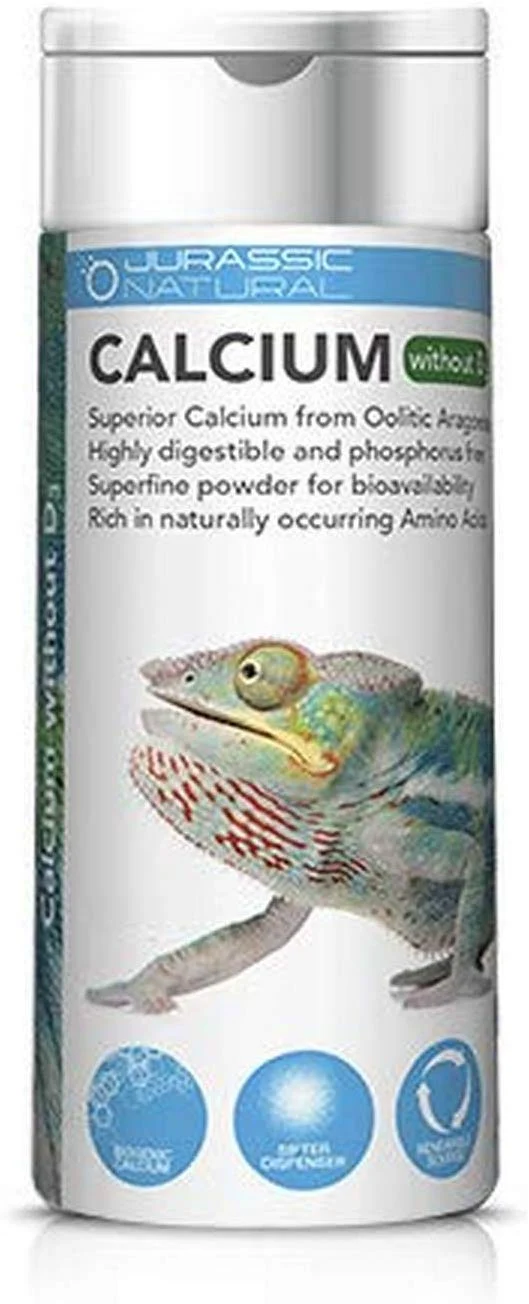 JurassicNatural Reptil Calcio sin D3 8 oz