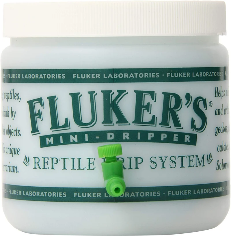 Fluker Labs sfk35003 12-Ounce reptil sistema de goteo, Mini