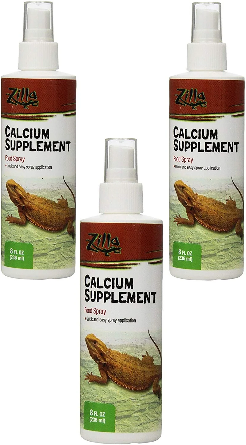 Zilla Calcio Suplemento Alimentos Spray de reptil