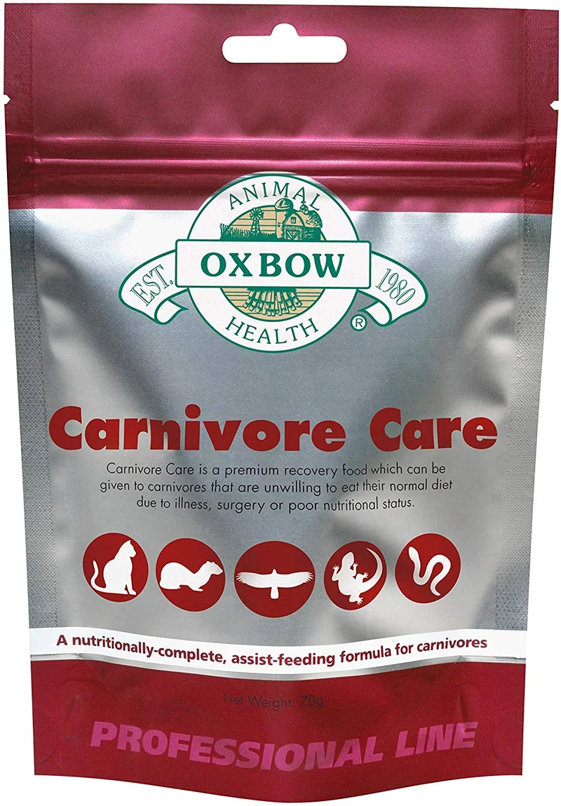 Oxbow Carnivore Care Suplemento para mascotas, 2.5 onzas